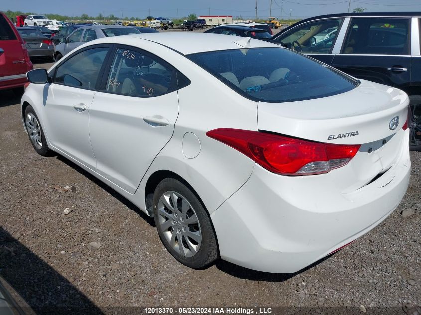 2013 Hyundai Elantra Gl VIN: 5NPDH4AE9DH365684 Lot: 12013370