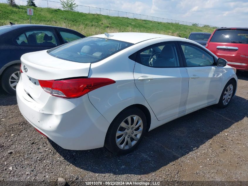 2013 Hyundai Elantra Gl VIN: 5NPDH4AE9DH365684 Lot: 12013370