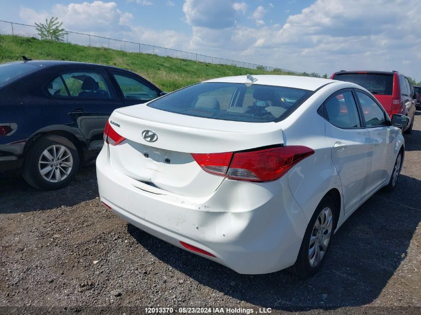 2013 Hyundai Elantra Gl VIN: 5NPDH4AE9DH365684 Lot: 12013370