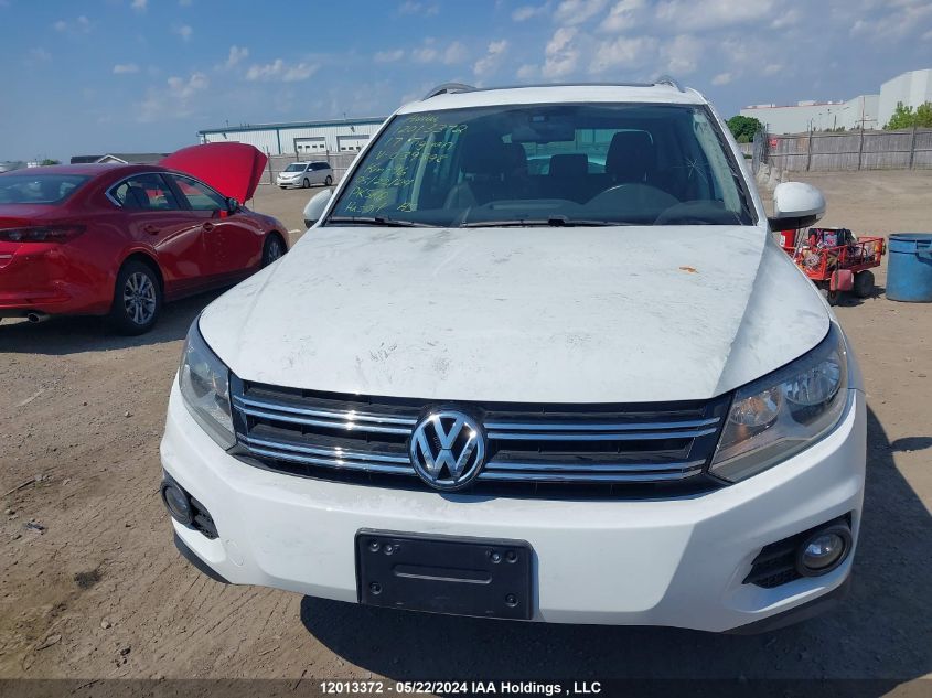 2017 Volkswagen Tiguan VIN: WVGMV7AX0HK039898 Lot: 12013372