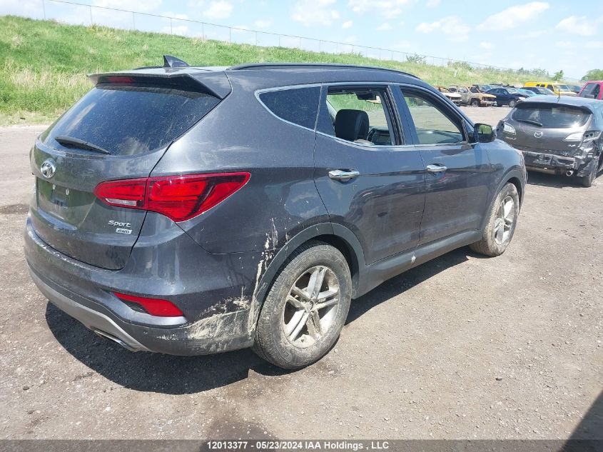 2018 Hyundai Santa Fe Sport VIN: 5XYZUDLB4JG519824 Lot: 12013377