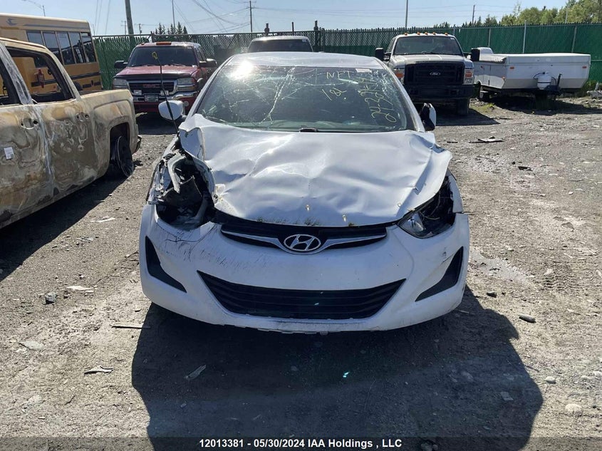 2014 Hyundai Elantra Se/Sport/Limited VIN: 5NPDH4AE7EH457054 Lot: 12013381