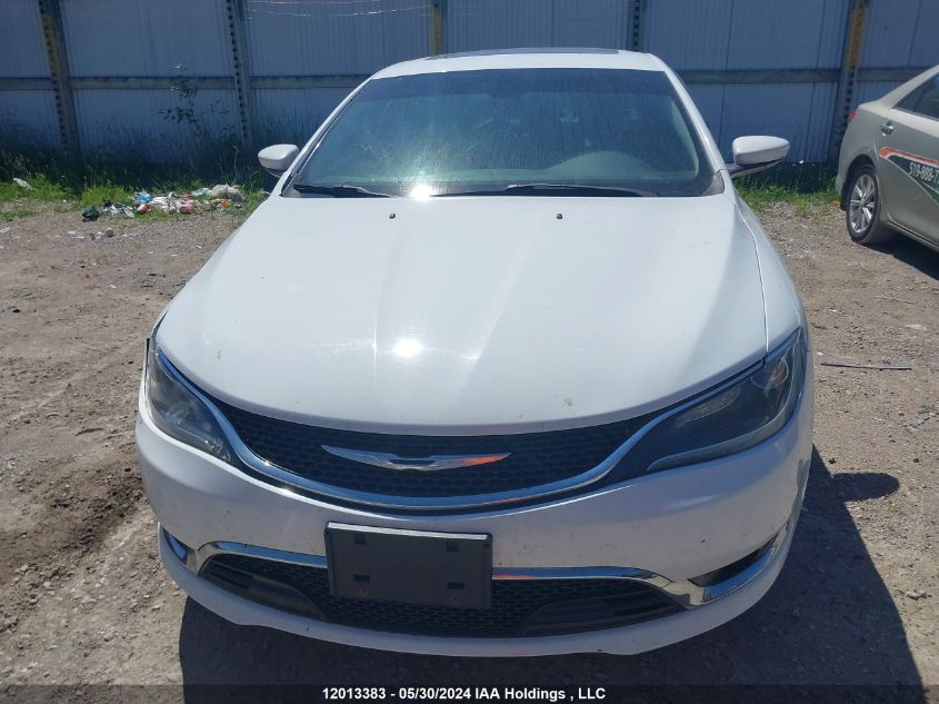 2016 Chrysler 200 C VIN: 1C3CCCCG3GN163497 Lot: 12013383