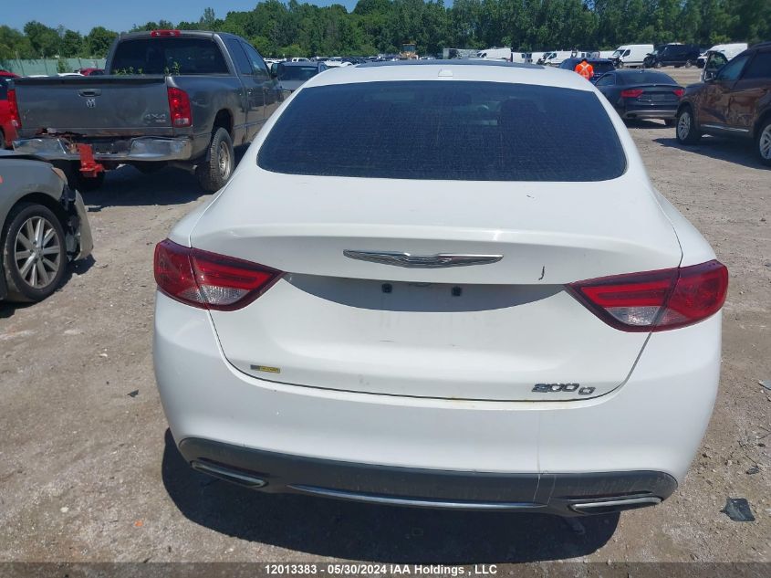 2016 Chrysler 200 C VIN: 1C3CCCCG3GN163497 Lot: 12013383