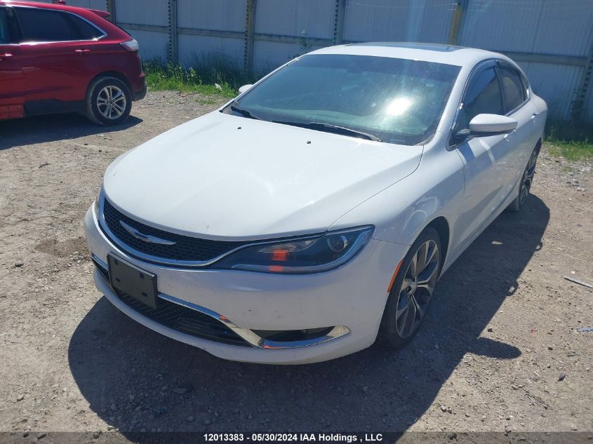 2016 Chrysler 200 C VIN: 1C3CCCCG3GN163497 Lot: 12013383