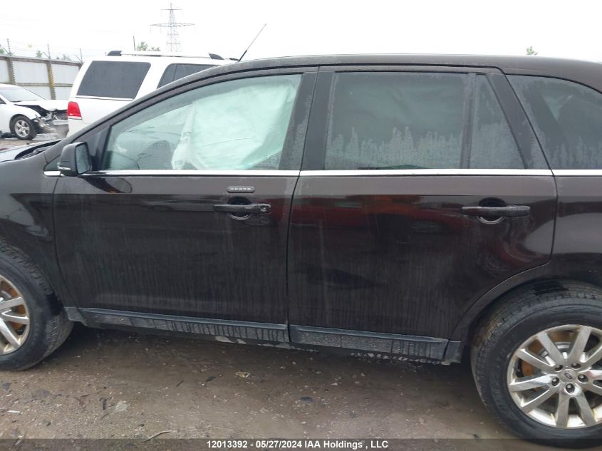 2013 Ford Edge Limited VIN: 2FMDK4KC7DBE20395 Lot: 12013392