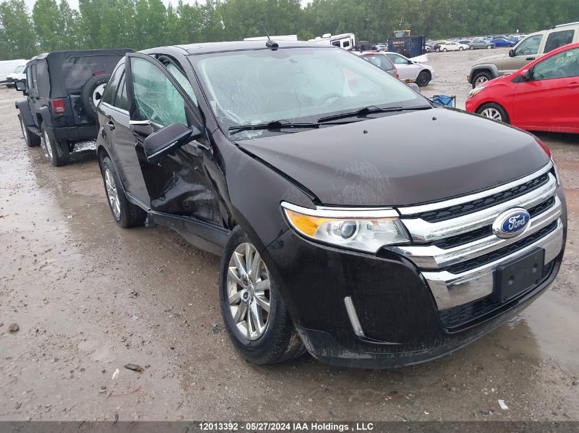 2013 Ford Edge Limited VIN: 2FMDK4KC7DBE20395 Lot: 12013392