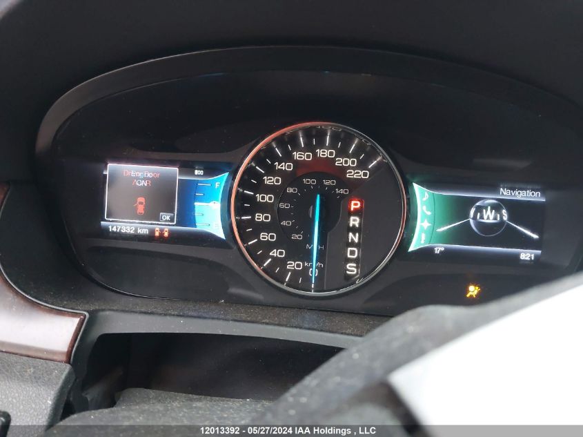 2013 Ford Edge Limited VIN: 2FMDK4KC7DBE20395 Lot: 12013392