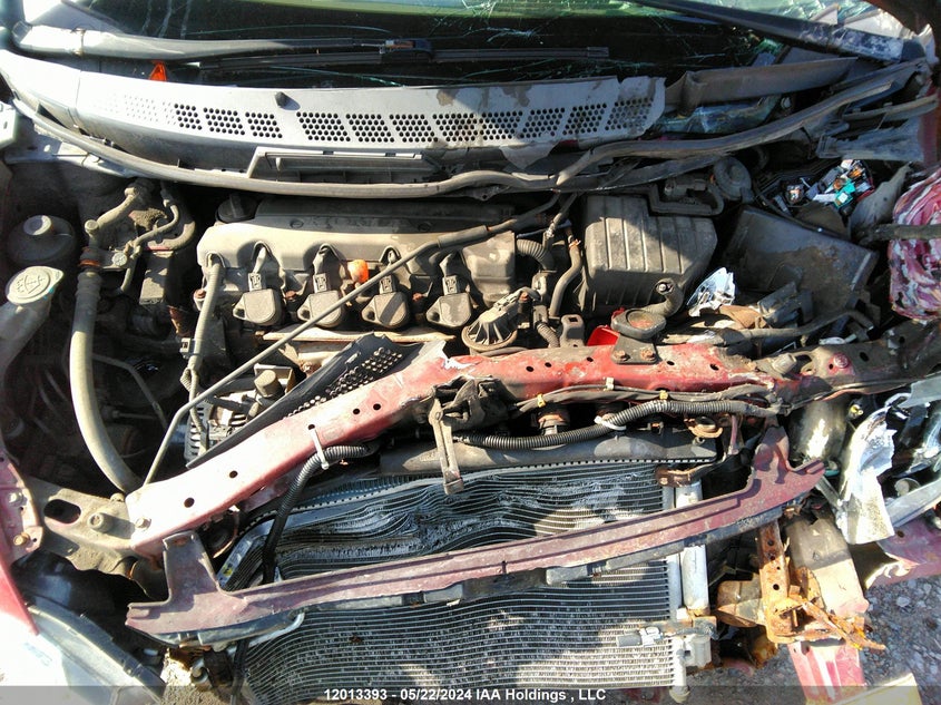 2008 Honda Civic Lx VIN: 2HGFA16568H020360 Lot: 12013393