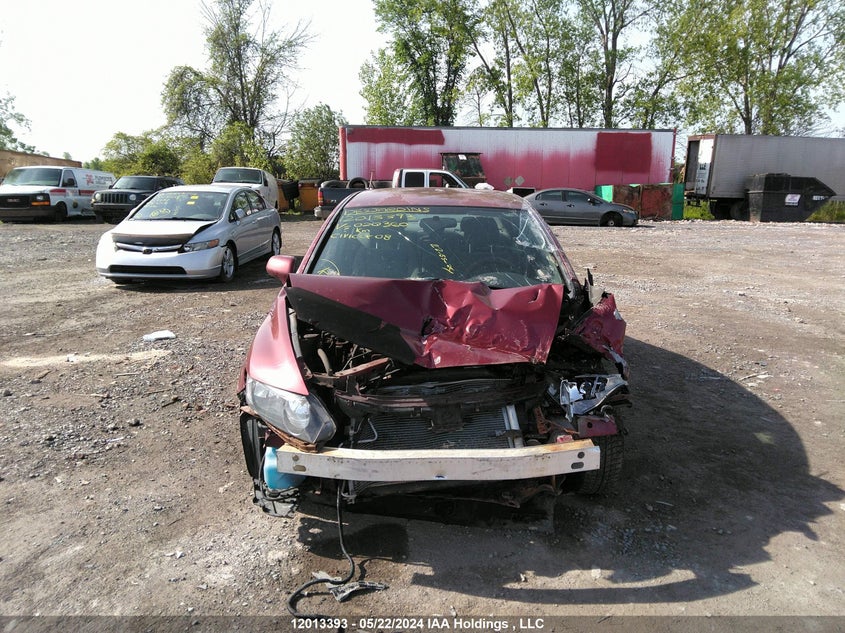 2008 Honda Civic Lx VIN: 2HGFA16568H020360 Lot: 12013393