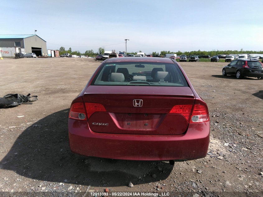 2008 Honda Civic Lx VIN: 2HGFA16568H020360 Lot: 12013393