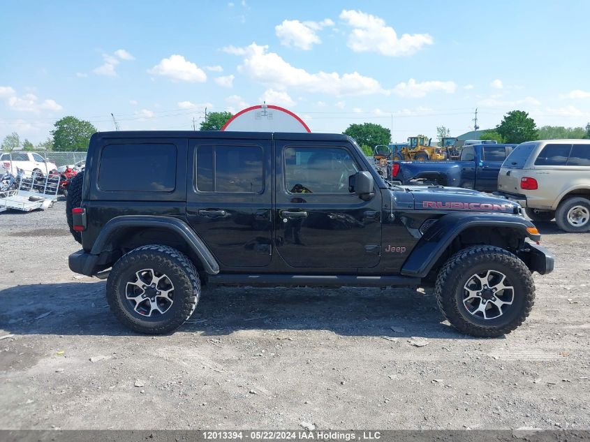 2022 Jeep Wrangler Unlimited Rubicon VIN: 1C4HJXFG9NW269874 Lot: 12013394