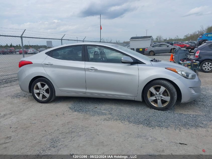 2013 Hyundai Elantra Gls/Limited VIN: 5NPDH4AE6DH271987 Lot: 12013395