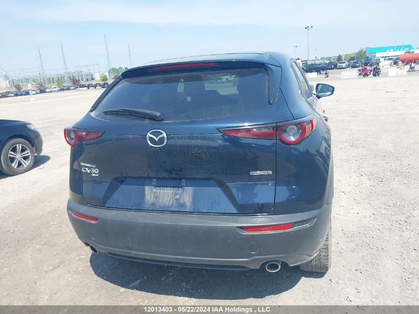 2021 Mazda Cx-30 Preferred VIN: 3MVDMBCLXMM258857 Lot: 12013403