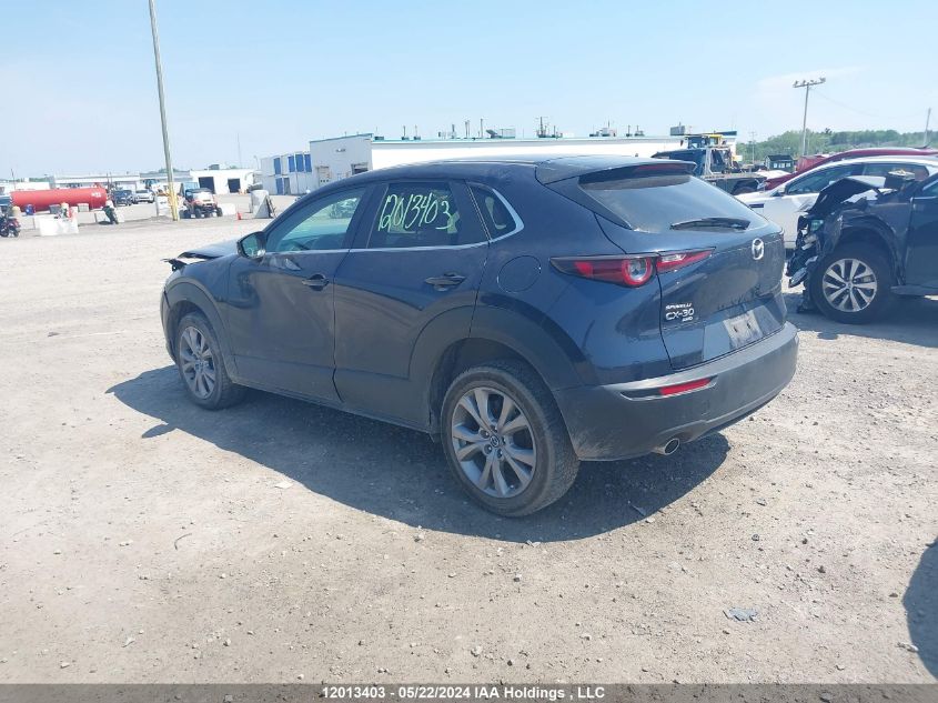 2021 Mazda Cx-30 Preferred VIN: 3MVDMBCLXMM258857 Lot: 12013403