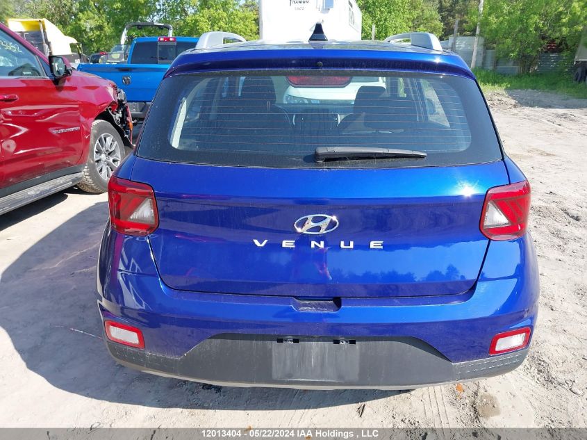 2022 Hyundai Venue Sel/Limited VIN: KMHRC8A30NU158355 Lot: 12013404