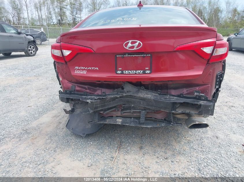 2016 Hyundai Sonata Se VIN: 5NPE24AF8GH307181 Lot: 12013408