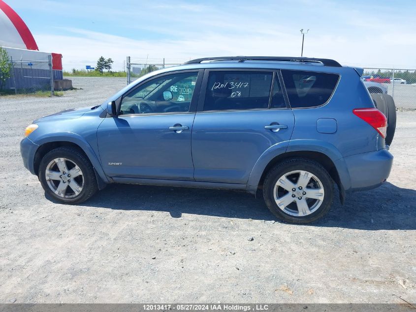 2008 Toyota Rav4 Sport VIN: JTMBD32V086069870 Lot: 12013417