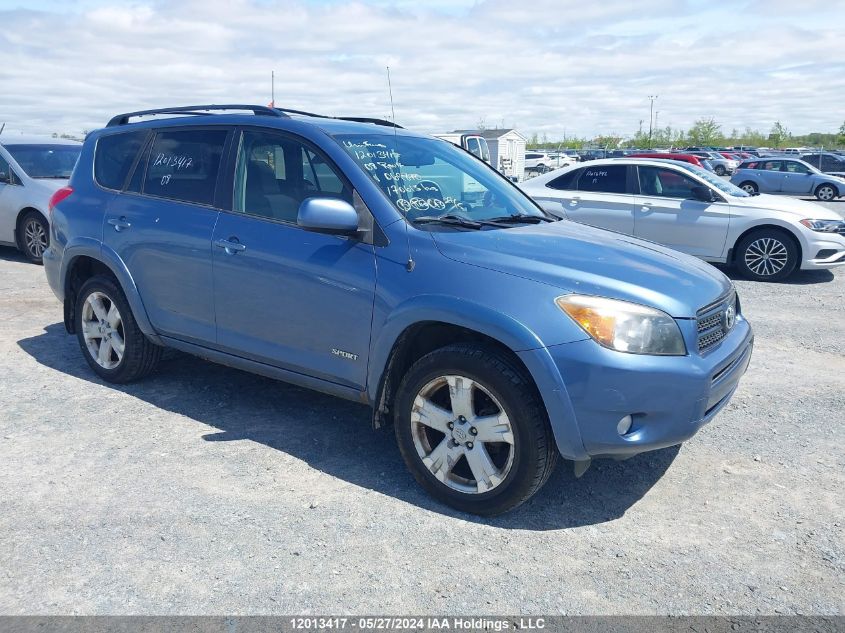 2008 Toyota Rav4 Sport VIN: JTMBD32V086069870 Lot: 12013417