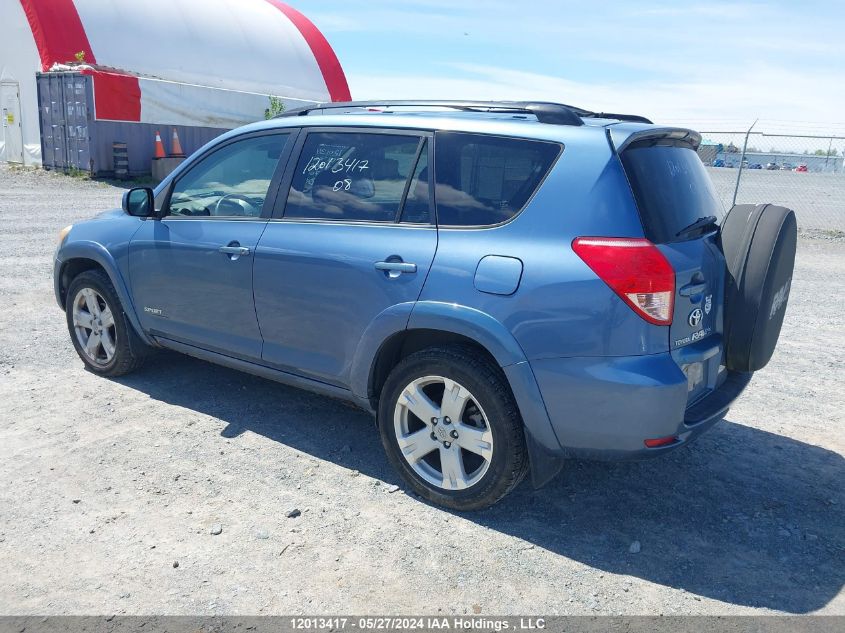 2008 Toyota Rav4 Sport VIN: JTMBD32V086069870 Lot: 12013417