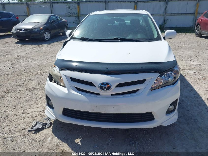 2011 Toyota Corolla Le VIN: 2T1BU4EE0BC582358 Lot: 12013420