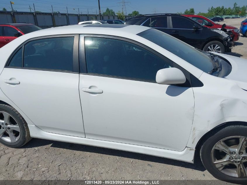 2011 Toyota Corolla Le VIN: 2T1BU4EE0BC582358 Lot: 12013420