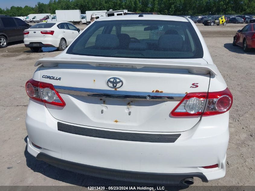 2011 Toyota Corolla Le VIN: 2T1BU4EE0BC582358 Lot: 12013420