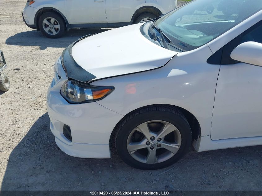 2011 Toyota Corolla Le VIN: 2T1BU4EE0BC582358 Lot: 12013420