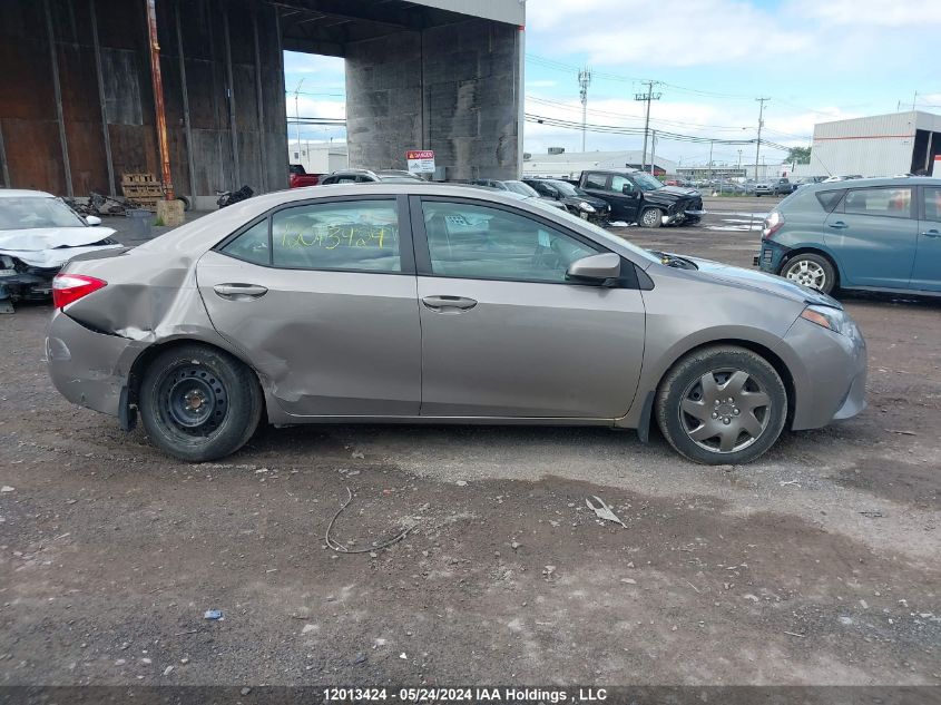 2014 Toyota Corolla L/Le/Le Pls/Prm/S/S Pls VIN: 2T1BURHE0EC134800 Lot: 12013424