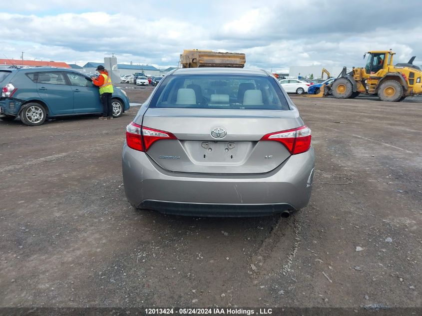 2014 Toyota Corolla L/Le/Le Pls/Prm/S/S Pls VIN: 2T1BURHE0EC134800 Lot: 12013424