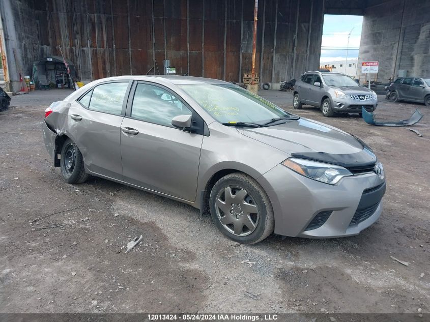 2014 Toyota Corolla L/Le/Le Pls/Prm/S/S Pls VIN: 2T1BURHE0EC134800 Lot: 12013424