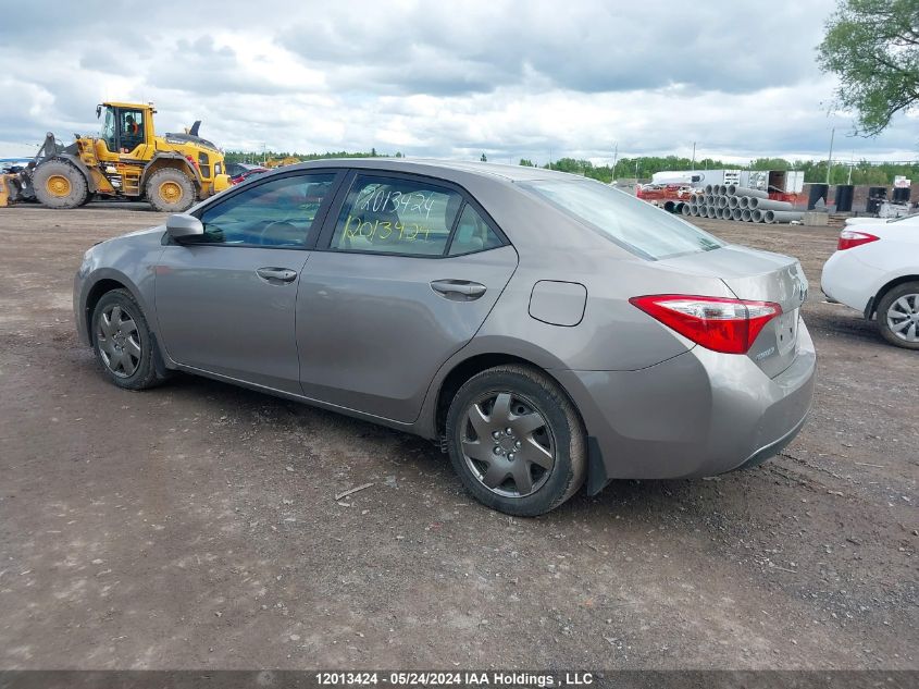 2014 Toyota Corolla L/Le/Le Pls/Prm/S/S Pls VIN: 2T1BURHE0EC134800 Lot: 12013424