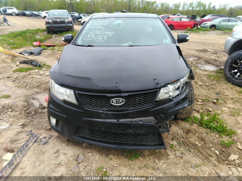 2010 Kia Forte Koup VIN: KNAFW6A31A5236498 Lot: 12013436