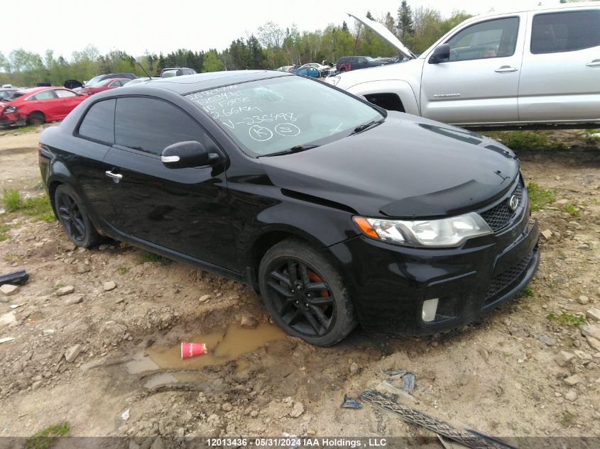 2010 Kia Forte Koup VIN: KNAFW6A31A5236498 Lot: 12013436