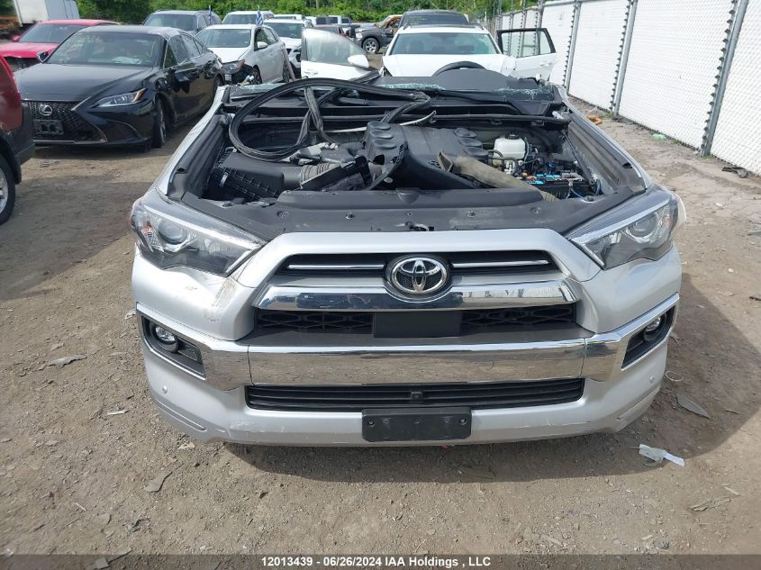 2022 Toyota 4Runner Parts Only VIN: JTEKU5JR5N6062453 Lot: 12013439