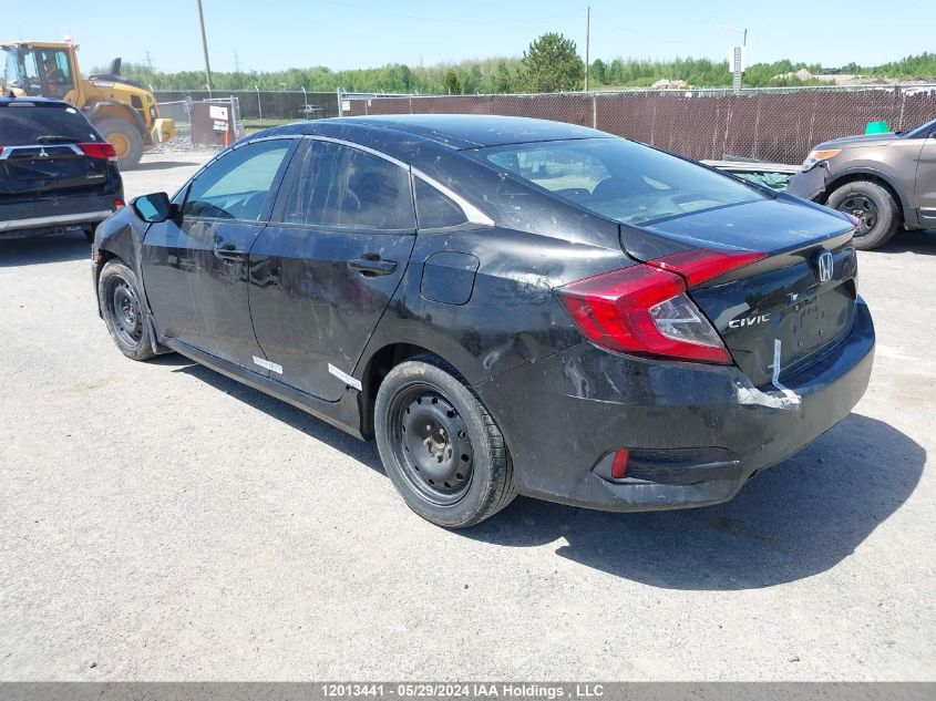 2018 Honda Civic Lx VIN: 2HGFC2F56JH030215 Lot: 12013441