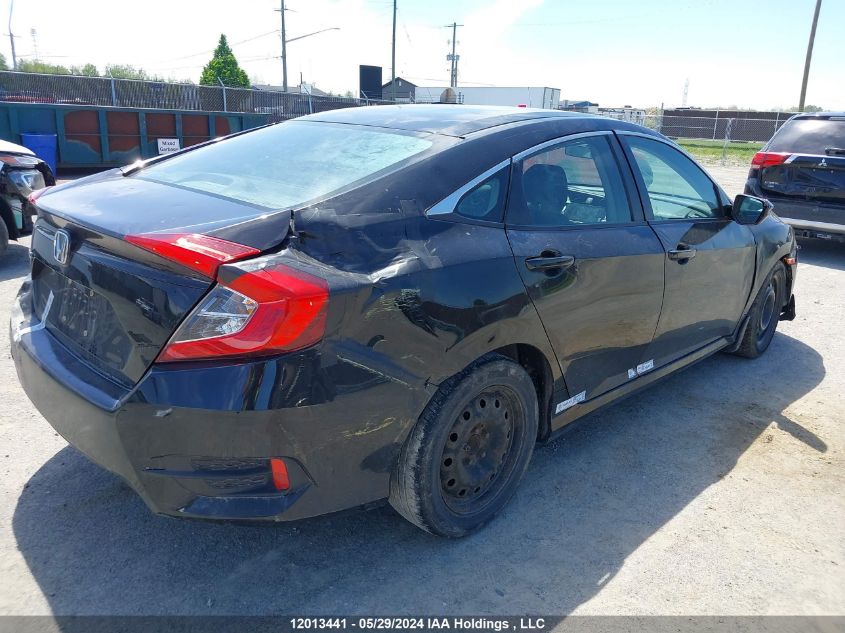 2018 Honda Civic Lx VIN: 2HGFC2F56JH030215 Lot: 12013441