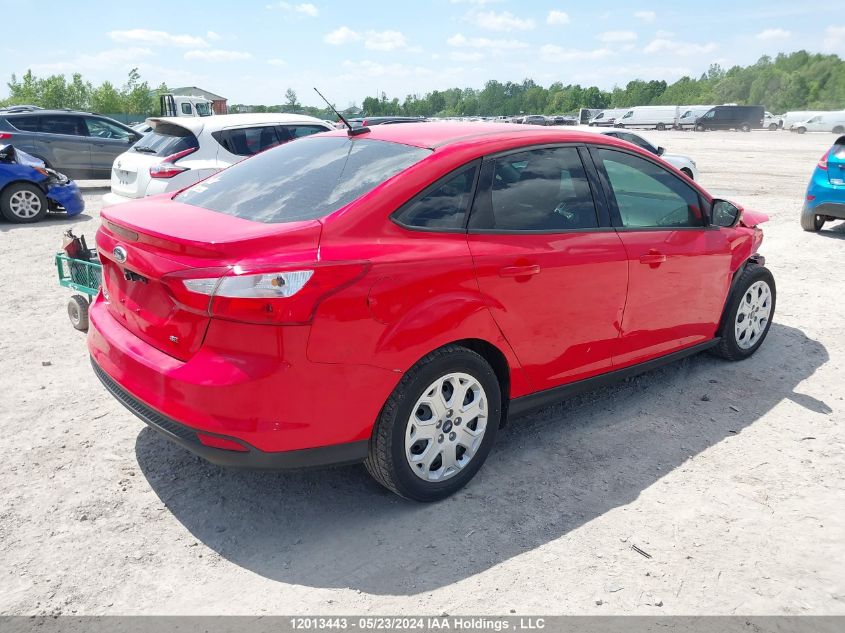 2012 Ford Focus Se VIN: 1FAHP3F23CL329406 Lot: 12013443