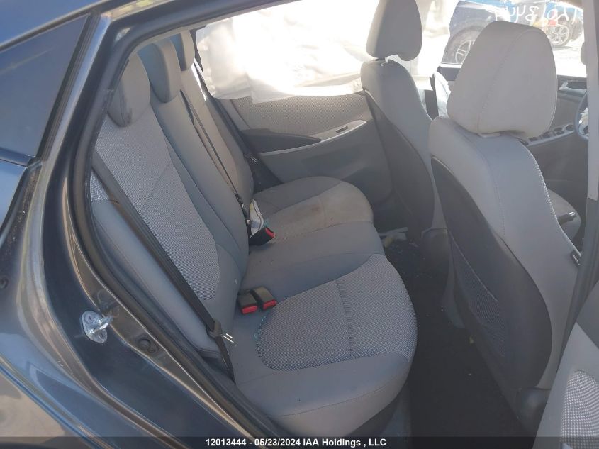 2012 Hyundai Accent Gl VIN: KMHCT4AE1CU267131 Lot: 12013444