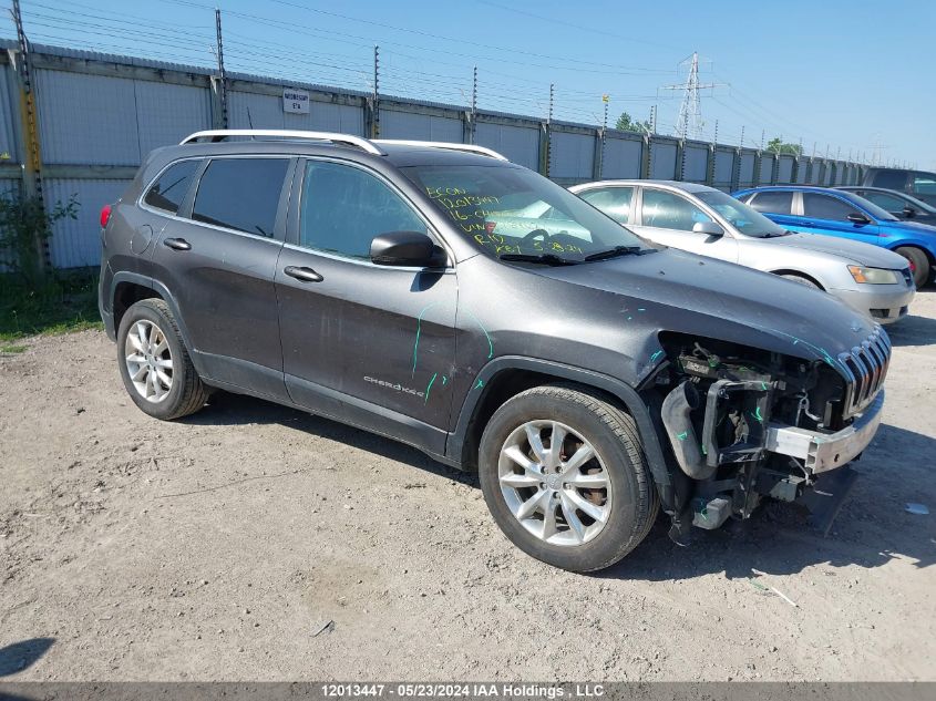 2016 Jeep Cherokee Limited VIN: 1C4PJMDS8GW176462 Lot: 12013447