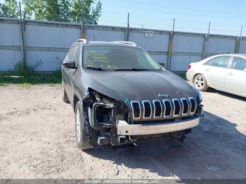 2016 Jeep Cherokee Limited VIN: 1C4PJMDS8GW176462 Lot: 12013447