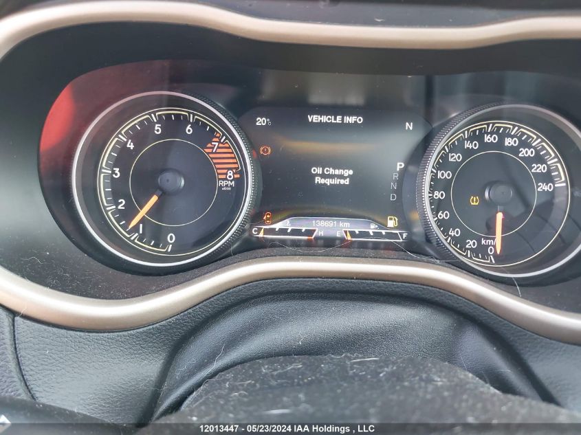 2016 Jeep Cherokee Limited VIN: 1C4PJMDS8GW176462 Lot: 12013447