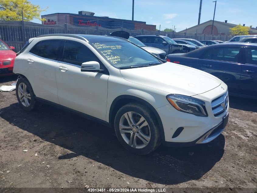 2015 Mercedes-Benz Gla-Class VIN: WDCTG4GBXFJ174145 Lot: 12013451