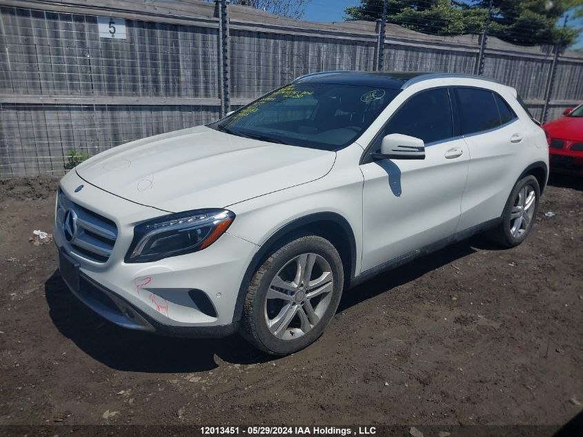 2015 Mercedes-Benz Gla-Class VIN: WDCTG4GBXFJ174145 Lot: 12013451