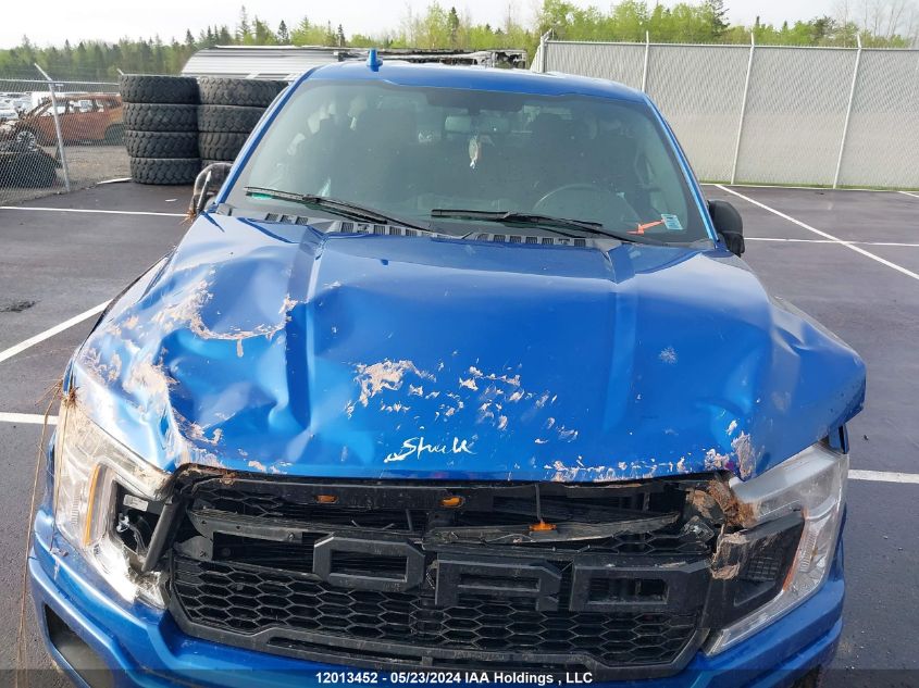 2018 Ford F150 Supercrew VIN: 1FTEW1EG4JFA34554 Lot: 12013452