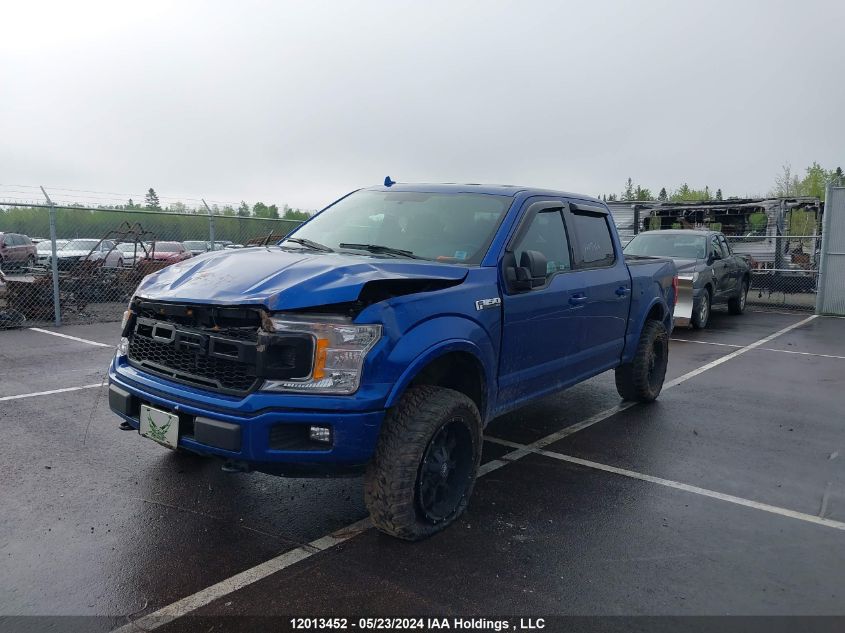 2018 Ford F150 Supercrew VIN: 1FTEW1EG4JFA34554 Lot: 12013452