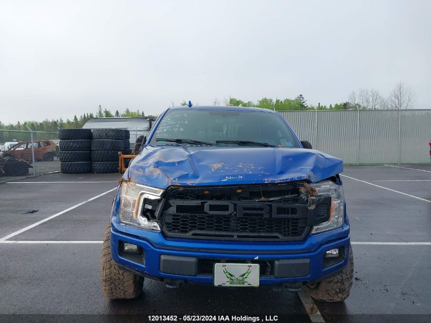 2018 Ford F150 Supercrew VIN: 1FTEW1EG4JFA34554 Lot: 12013452