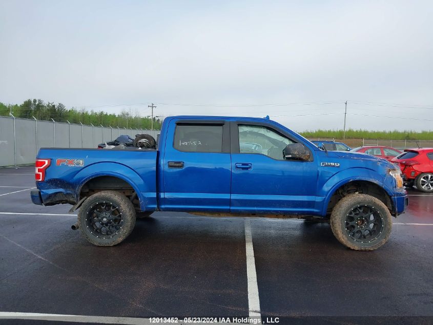 2018 Ford F150 Supercrew VIN: 1FTEW1EG4JFA34554 Lot: 12013452