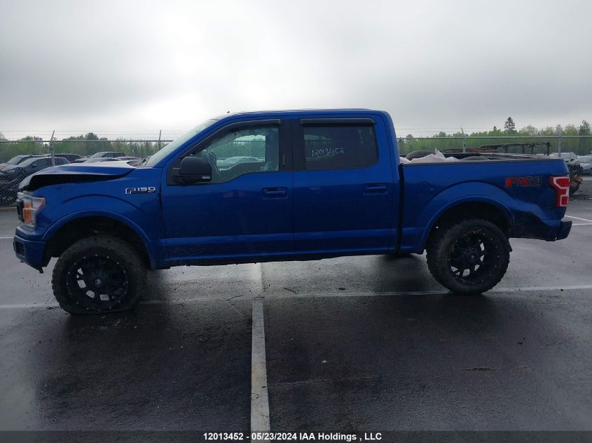 2018 Ford F150 Supercrew VIN: 1FTEW1EG4JFA34554 Lot: 12013452