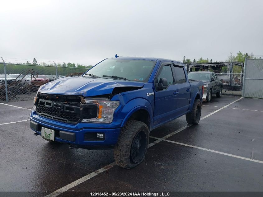2018 Ford F150 Supercrew VIN: 1FTEW1EG4JFA34554 Lot: 12013452